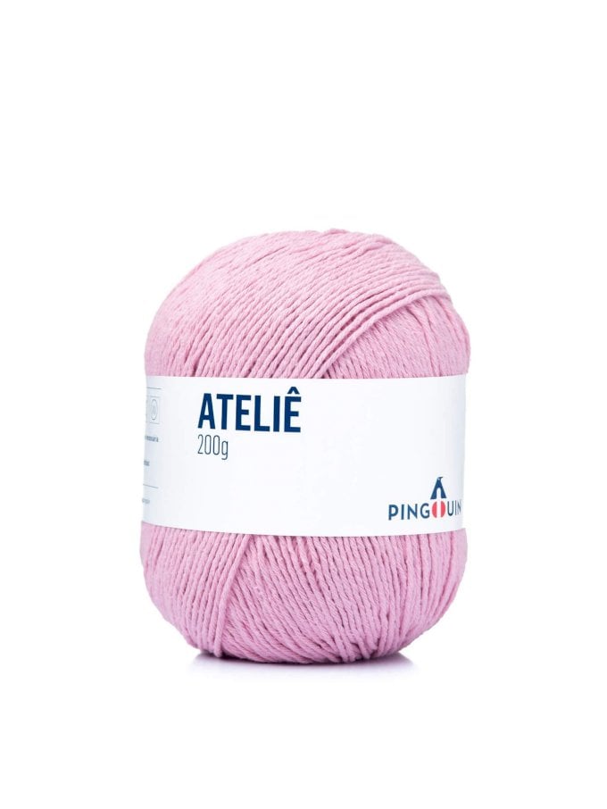 FIO/LINHA PINGOUIN ATELIE 200G-PINK NECTAR 3392