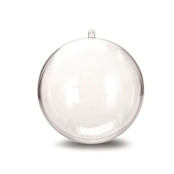 BOLA CRISTAL 5CM TRANSPARENTE C/9UND