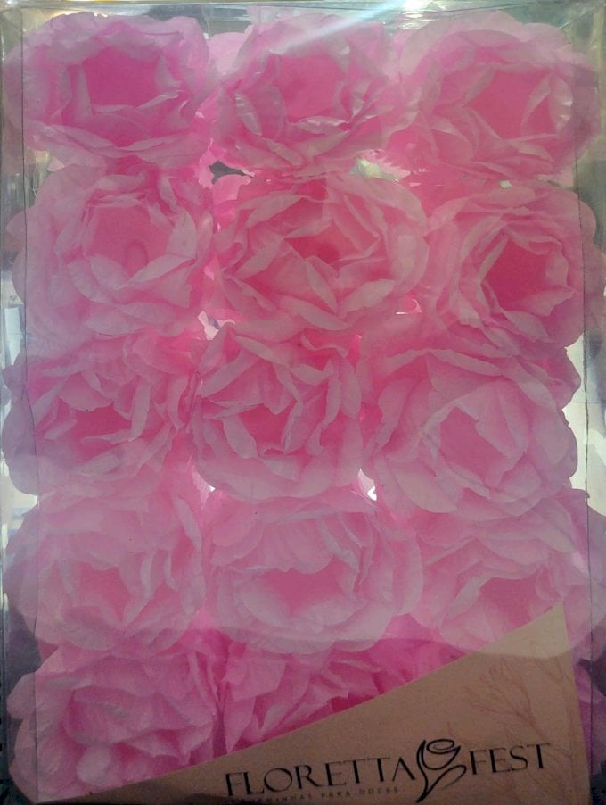 FORMINHA FLORETTA FEST C/30UND M-16 ROSA BEBE CLEAN