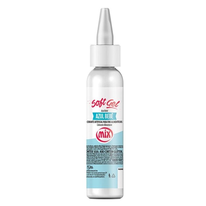 CORANTE SOFTGEL 25G UND AZUL BEBE