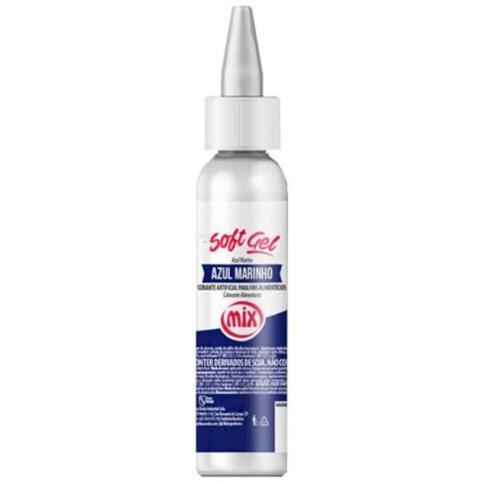 CORANTE SOFTGEL 25G UND AZUL MARINHO