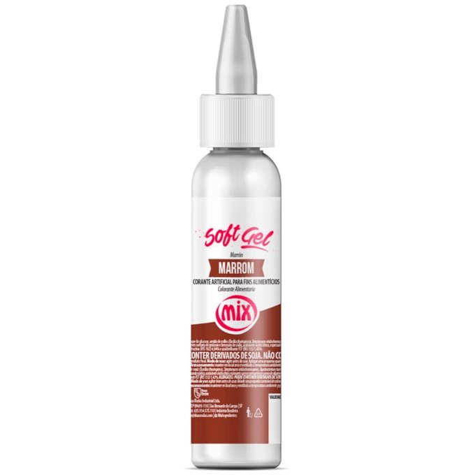 CORANTE SOFTGEL 25G UND MARROM