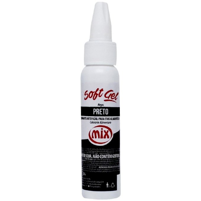 CORANTE SOFTGEL 25G UND PRETO AMEIXA