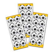 ADESIVO APAIXONADOS POR FUTEBOL C/30UND