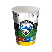 COPO PAPEL 200ML APAIXONADOS POR FUTEBOL C/8