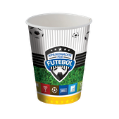 COPO PAPEL 200ML APAIXONADOS POR FUTEBOL C/8