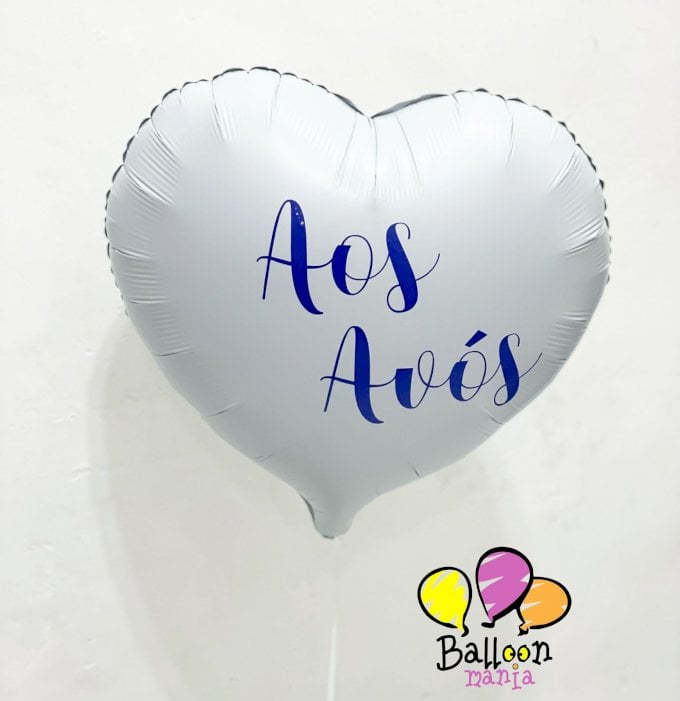 BALAO METALIZADO 18¨ COM 1 LINHA PERSONAL