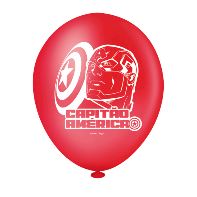 BALAO LATEX REDONDO 9¨CAPIYAO AMERICA 25UND