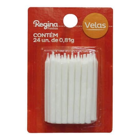 VELA PALITO BRANCO C/24UND