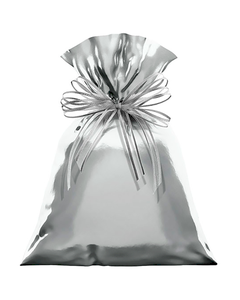 SACO METALIZADO 50X70CM UNIDADE PRATA