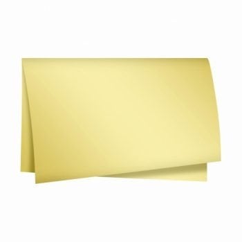 PAPEL SEDA METAL 49X69CM OURO UND