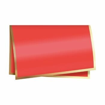 POLI  NEW CLASSIC 37X67CM VERMELHO/OURO UND