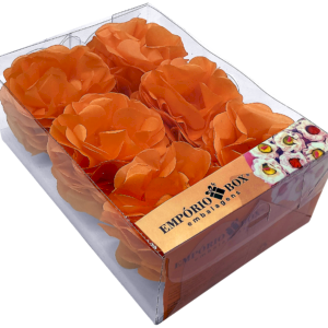 FLOR DE SEDA C/30UND LARANJA