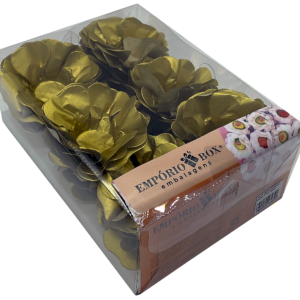 FLOR DE SEDA C/30UND OURO LAMINADO