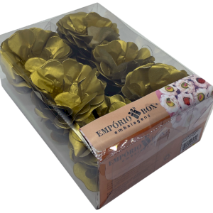 FLOR DE SEDA C/30UND OURO LAMINADO