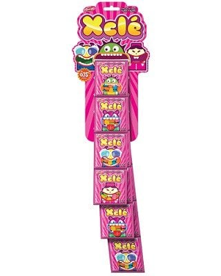 CHICLETE DOCILE 3,4G XCLE TIRAS C/6UNDTUTTI FRUTI