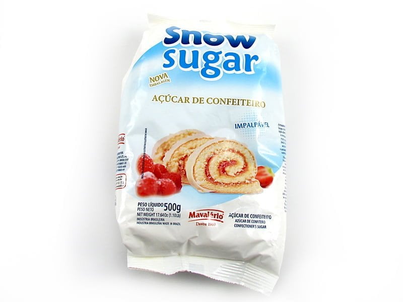 ACUCAR CONFEITEIRO 500GR SNOW SUGAR
