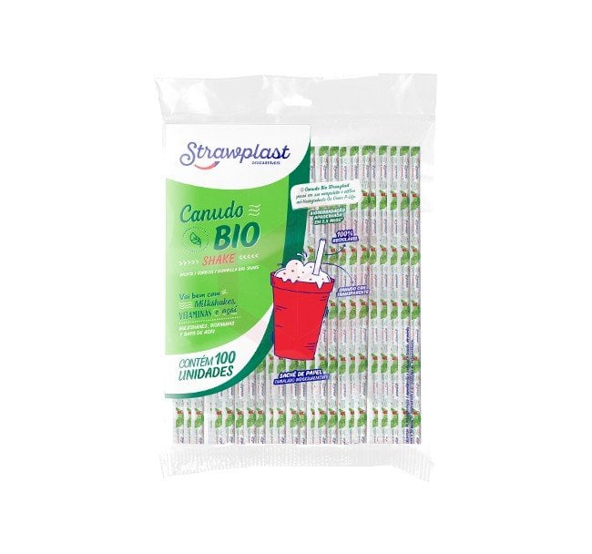 CANUDO IT`S BIO SUPER SHAKE SACHE PAPEL 8MM C/100UND