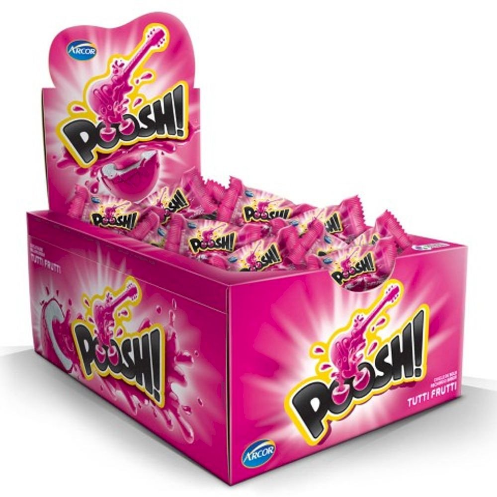 CHICLETE POOSH 200 TUTTI FRUTTI