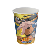 COPO PAPAEL 200ML NARUTO C/8