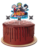 TOPPER PARA BOLO NARUTO C/4
