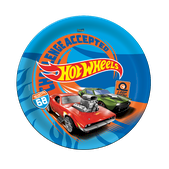 PRATO REDONDO HOT WHEELS C/8