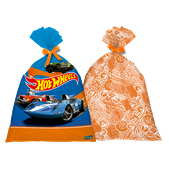 SACOLA PLASTICA HOT WHEELS C/8