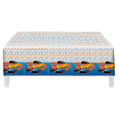 TOALHA DE MESA PLASTICA HOT WHEELS 1,20x1,80M UND