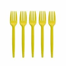 GARFO ACRILICO EXTRA FORTE C/25UND AMARELO SOLIDO