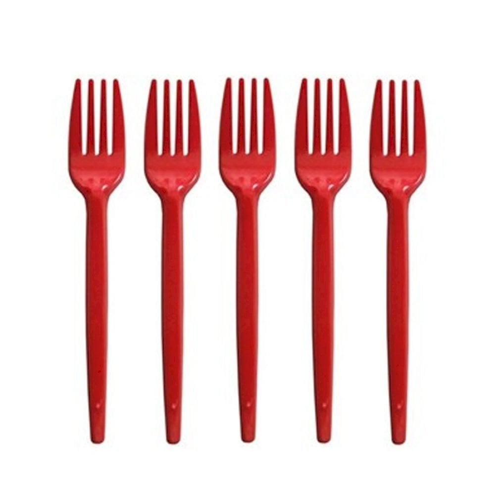 GARFO ACRILICO EXTRA FORTE C/25UND VERMELHO