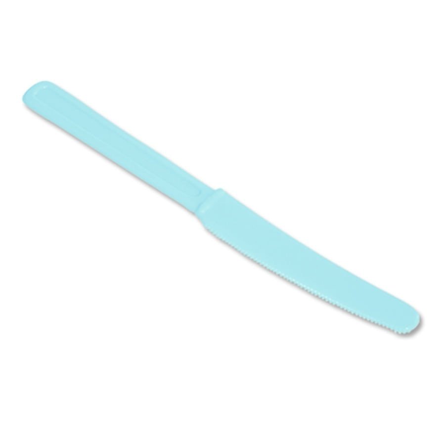FACA ACRILICO EXTRA FORTE C/25UND AZUL CLARO SOLIDO