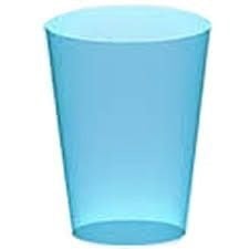 COPO ACRILICO C/10UND 200ML AZUL