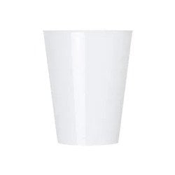 COPO ACRILICO C/10UND 200ML BRANCO