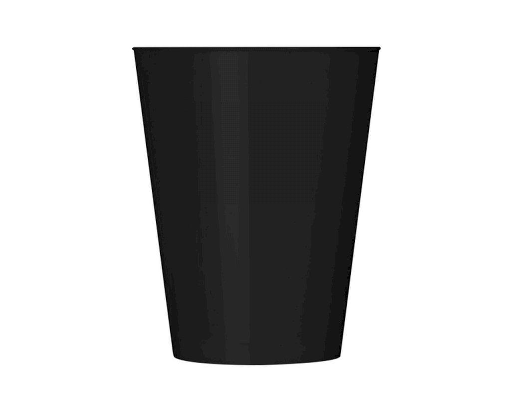 COPO ACRILICO C/10UND 200ML PRETO
