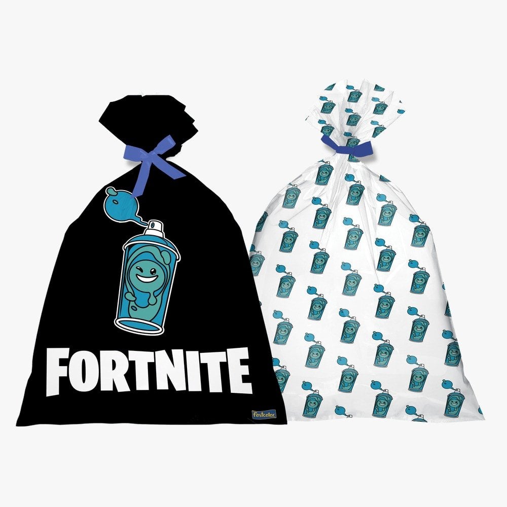 SACOLA PPLASTICA FORTNITE C/8