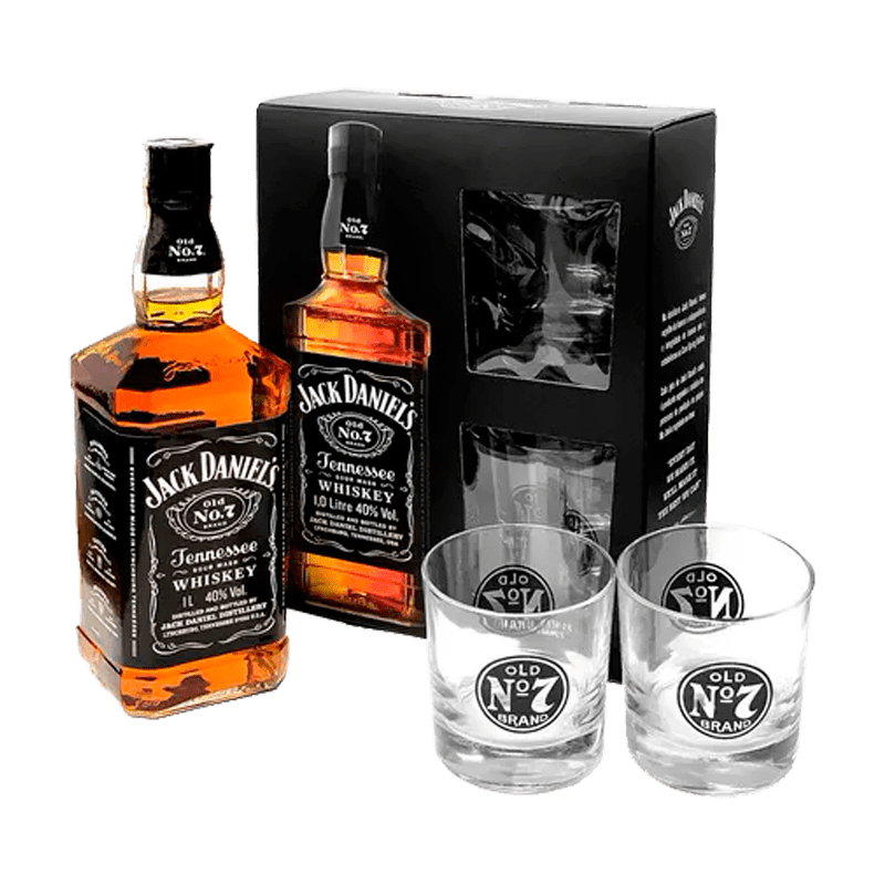 KITS JACK DANIELS TRADICIONAL LITRO +2 COPOS 