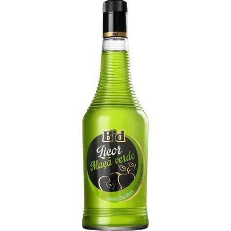 LICOR BID MAÇA VERDE 720ML UND 