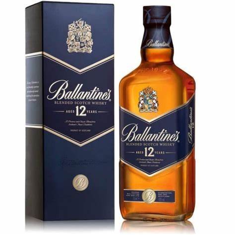 WHISKY BALLANTINES 12 ANOS LITRO UND 