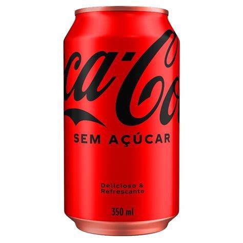 COCA COLAZERO LATA 350 ML C/12
