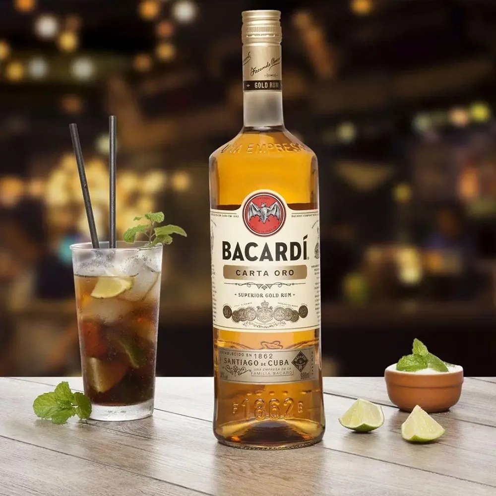 BACARDI CARTA ORO 980ML