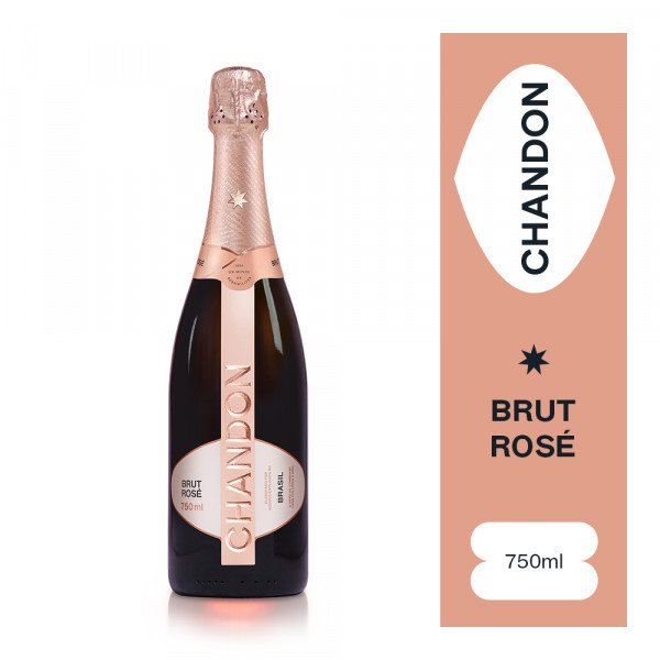 ESPUMANTE CHANDON BRUT ROSE 750ML UND 