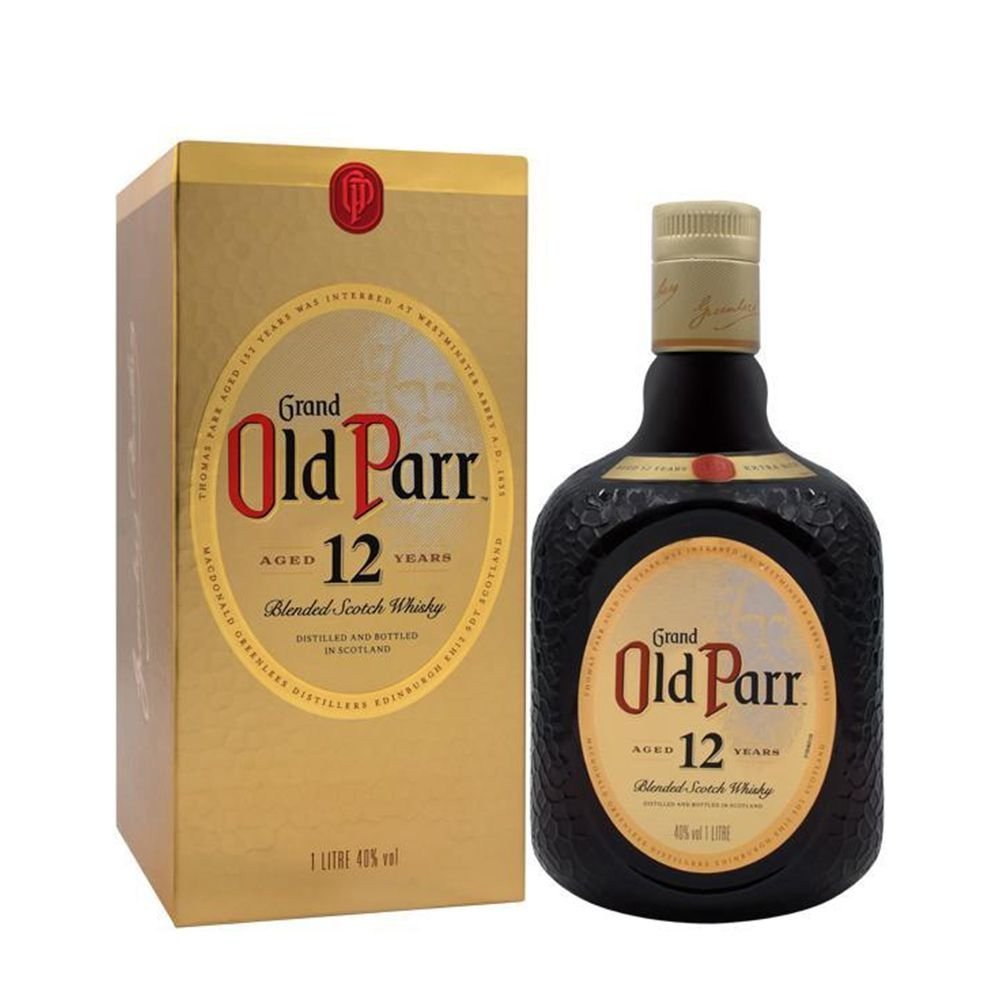 WHISKY OLD PARR 12 ANOS 750ML UND 