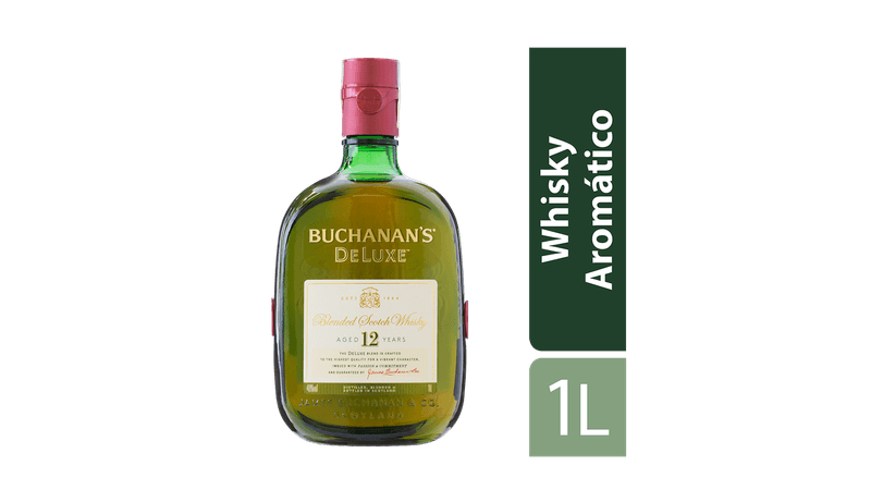 WHISKY BUCHANAS 1L 
