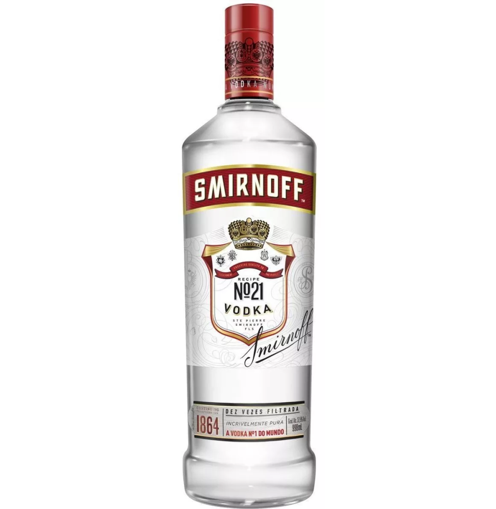  VODKA SMIRNOFF 998ML