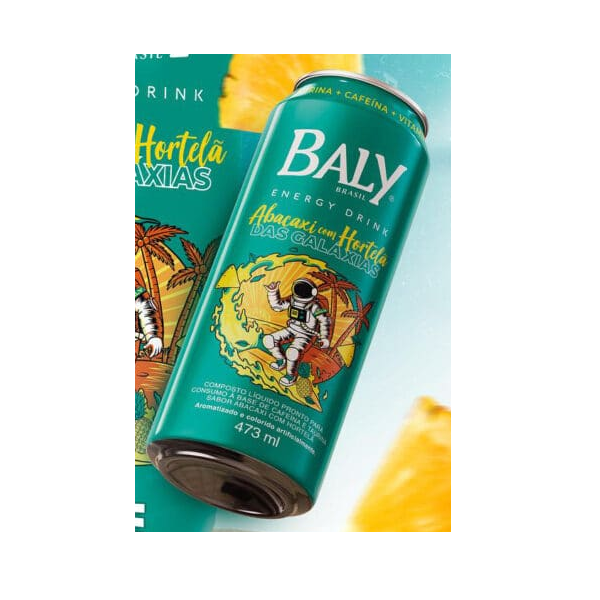 BALY ABACAXI E HORTELA 473ML  C/6