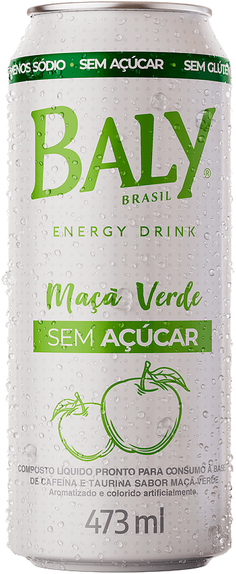 BALY MAÇA VERDE ZERO 473ML C/6