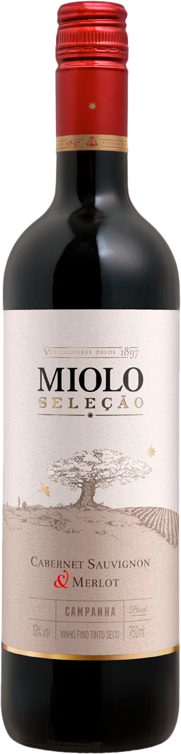 VINHO MIOLO CABERNET SAUVIGNON E MERLOT 