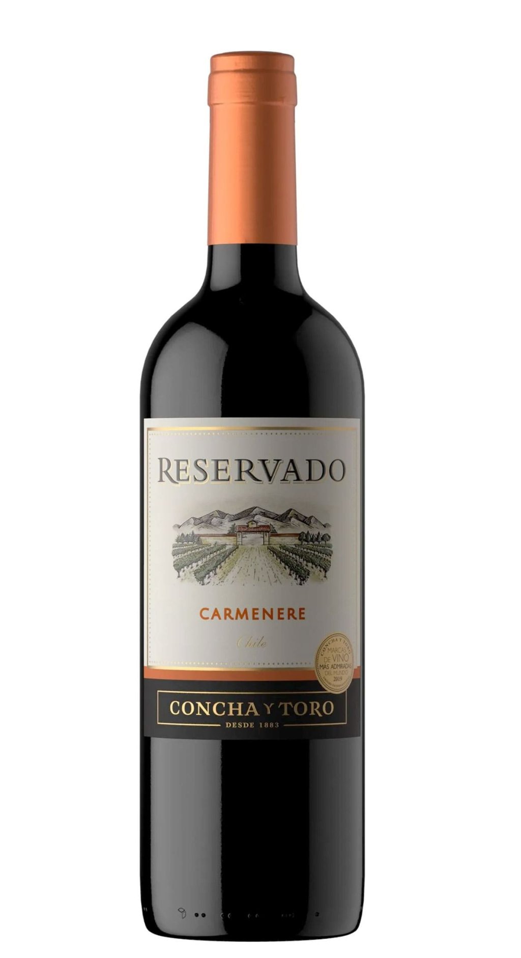 VINHO RESERVADO CONCHA Y TORO CARMENERE 750ML