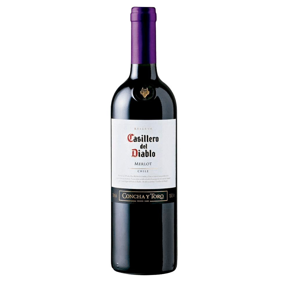 VINHO CASILLERO DEL DIABLO MERLOT 750ML 