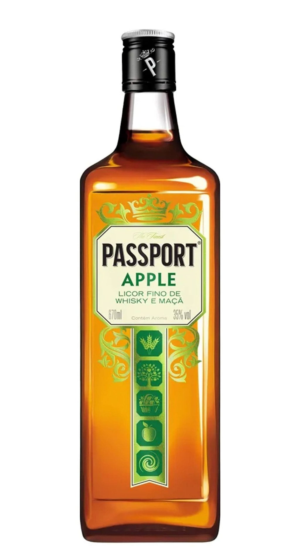 WHISKY PASSAPORTE APPLE 670ML